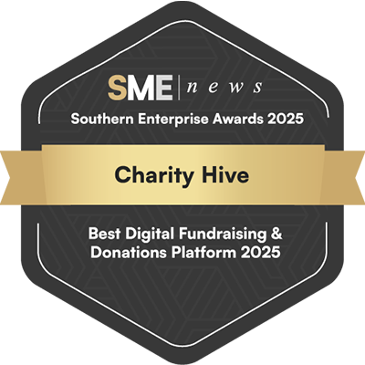 Charity Hive was crowned Best Digital Fundraising & Donations Platform 2025 at the Southern Enterprise Awards