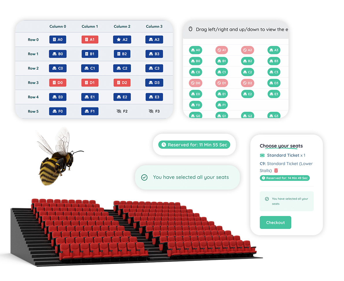 Charity Hive Seating Plans